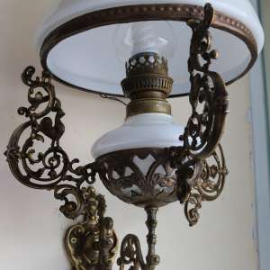 Đèn Đồng Ốp Cột Phong Cách Cổ Điển Pháp